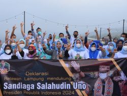 Relawan Sandi Uno RI 1 Lampung: Sandiaga Uno Sosok Pemimpin Tepat, Mampu Ciptakan Lapangan Kerja Baru Melalui UMKM