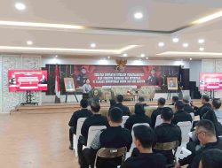 Jajaran Kanwil Kemenkumham Lampung Ikuti Kegiatan Penguatan Intelijen Pemasyarakatan