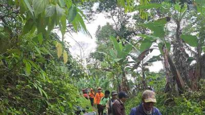 Seorang Nenek Tersesat Di Hutan Desa Sukaraja Lampung Barat, Berhasil Di Evakuasi oleh Tim SAR Gabungan Dalam Keadaan Selamat
