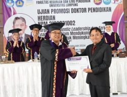FKIP Gelar Ujian Terbuka Promosi Doktor Pendidikan: Herdian Raih Gelar Doktor Predikat Cumlaude