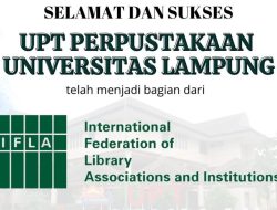 Perpustakaan Unila Resmi Bergabung dengan IFLA