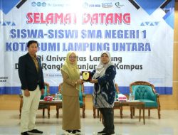 Ratusan Siswa SMAN 1 Kota Bumi Kunjungi Unila Raih Informasi Jalur Masuk