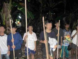 8 Remaja Diduga Hendak Tawuran Diamankan Polresta Bandar Lampung