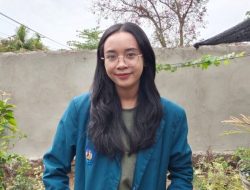 Christina Dini Anggraini, mahasiswa Pendidikan Guru Sekolah Dasar (PGSD) FKIP Unila Asah Kemampuan Lewat Kampus Mengajar