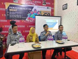 Rutan Sukadana Gandeng Dinas Kesehatan Lampung Timur Laksanakan Penyuluhan Perilaku Hidup Bersih dan Sehat (PHBS)