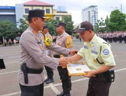 Gagalkan Aksi Curanmor, Satpam Perumahan Villa Mutiara di Kampung Baru Terima Penghargaan Dari Kapolres Bandar Lampung