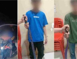 4 Remaja Pelaku Tawuran Diamankan Polresta Bandarlampung di Gang Pelita Kedamaian, Sempat Terjadi Kejar Kejaran