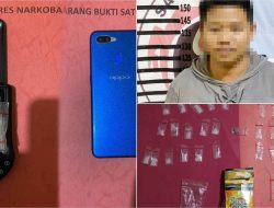Pengedar Narkoba di Tulang Bawang Lampung Ditangkap Polisi,  Sita Barang Bukti 31 Klip Plastik Isi Sabu