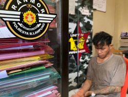 Aniaya Seorang Mahasiswa, Pedagang Buah Nanas di Bandar Lampung Ditangkap Polisi