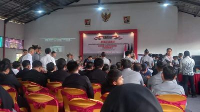 Deklarasi Zero Narkotika di Lapas Kelas II A Bandar Lampung, Komitmen Kemenkumham Lampung Perangi Narkoba
