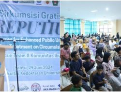 Fakultas Kedokteran Sukses Gelar Khitan Massal Gratis