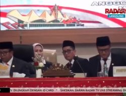 Pimpinan Sementara DPRD Provinsi Lampung Ahmad Giri Akbar, Ucapkan Terima Kasih Kepada Anggota Periode Sebelumnya