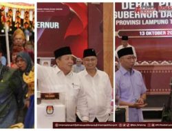 Ketua DPRD Lampung Ahmad Giri Akbar Hadiri Debat Kandidat Cagub Cawagub Lampung