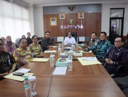 Pj. Gubernur Samsudin Pimpin Rapat Finalisasi Penerapan Opsen PKB dan Opsen BBNKB Tahun 2025