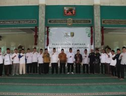 Pj. Gubernur Lampung Kukuhkan Pimpinan BAZNAS Provinsi Lampung Periode 2024-2027