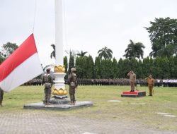 Pemprov Lampung Gelar Upacara Bulanan Bersama Jajaran Forkopimda Provinsi Lampung