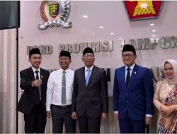 Fraksi Gerindra DPRD Lampung Sambut Kedatangan Gubernur