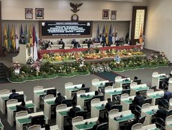 Gubernur Mirza Pidato Perdana Di Sidang Paripurna DPRD Lampung