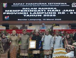 Wan Abdurachman Dianugerahi Gelar Pahlawan Daerah, Di Sidang Paripurna DPRD Lampung HUT Lampung Ke-61