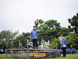 Apel Bulanan Pemkab Pesawaran, Bupati Dendi Ramadhona Ingatkan Disiplin dan Kepatuhan Regulasi