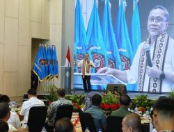 Menteri Koordinator Bidang Pangan RI, Zulkifli Hasan Hadiri HUT PWI di Lampung