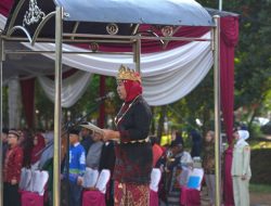 Unila Rayakan HUT ke-80 RI dengan Upacara dan Launching Dies Natalis ke-60