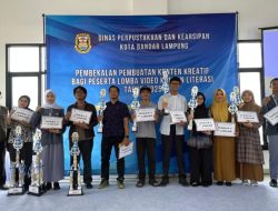 Mahasiswa Unila Borong Tiga Penghargaan Ajang Video Kreatif Kota