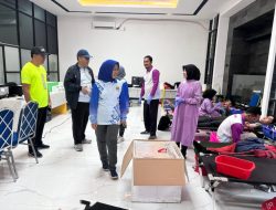 Dies Natalis 60 Unila Gelar Donor Darah