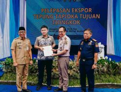 Pemprov Lampung Dorong Nilai Tambah, Ribuan Ton Tapioka Diekspor ke Tiongkok