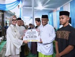 Safari Ramadan di Pringsewu Bawa Manfaat Nyata bagi Warga: Bantuan Sosial, Infrastruktur, hingga Sembako