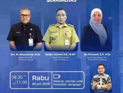 Diskominfotik Provinsi Lampung Gelar Webinar Diseminasi Perlindungan Data Pribadi, Hadirkan Pakar Keamanan Siber Nasional