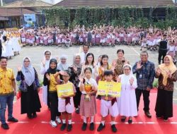 Walikota Bandar Lampung Apresiasi Prestasi SD Fransiskus 2 Pahoman Bandar Lampung,  Juara DANCOW Indonesia Cerdas Season 2