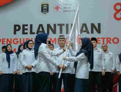 Ketua PMI Lampung Purnama Wulan Sari Mirza Lantik Pengurus PMI Kota Metro Masa Bakti 2026-2031